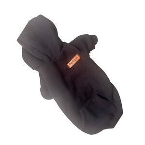 Black Dog Hoodie by Pooch outfit pup small dog Chihuahua